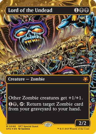 Lord of the Undead (Borderless) (First-Place Foil) (SPG-098