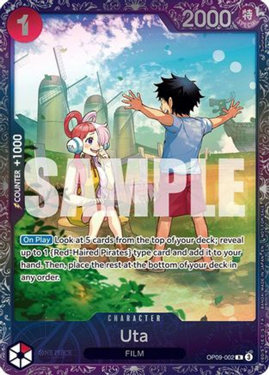 Uta (Treasure Cup 2025) (OP09-002) One Piece Promotion Cards