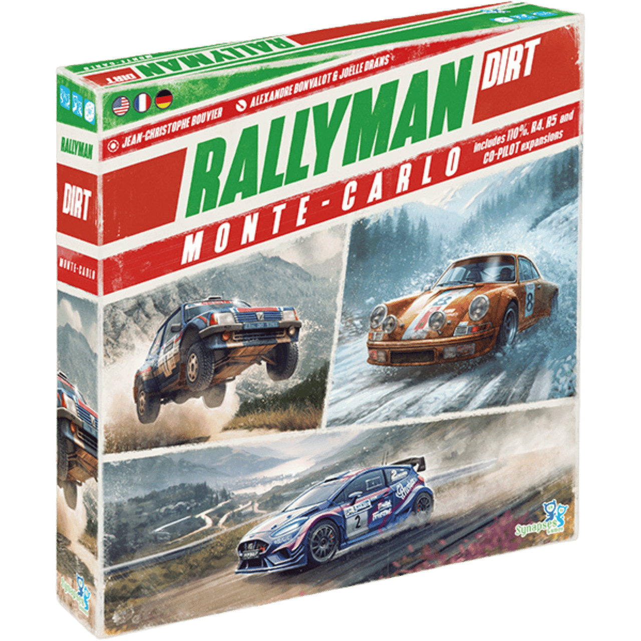 Rallyman: DIRT - Monte-Carlo Expansion (PREORDER) - Game Nerdz