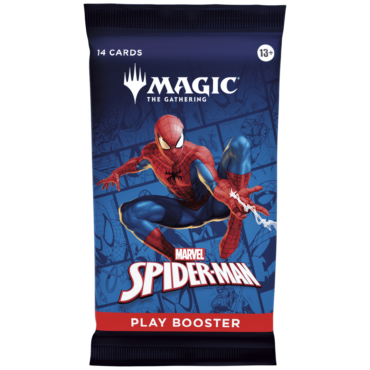 spiderman set booster box Magic the Gathering: Marvel Spider-Man Pack %20A%20full%20display%20of%20Play%20Boosters%20supports%20a%20Draft%20event%20with%20extra%20left%20over%20to%20maximize%20the%20fun%20for%20everyone Marvel's Spider-Man Play Booster Box