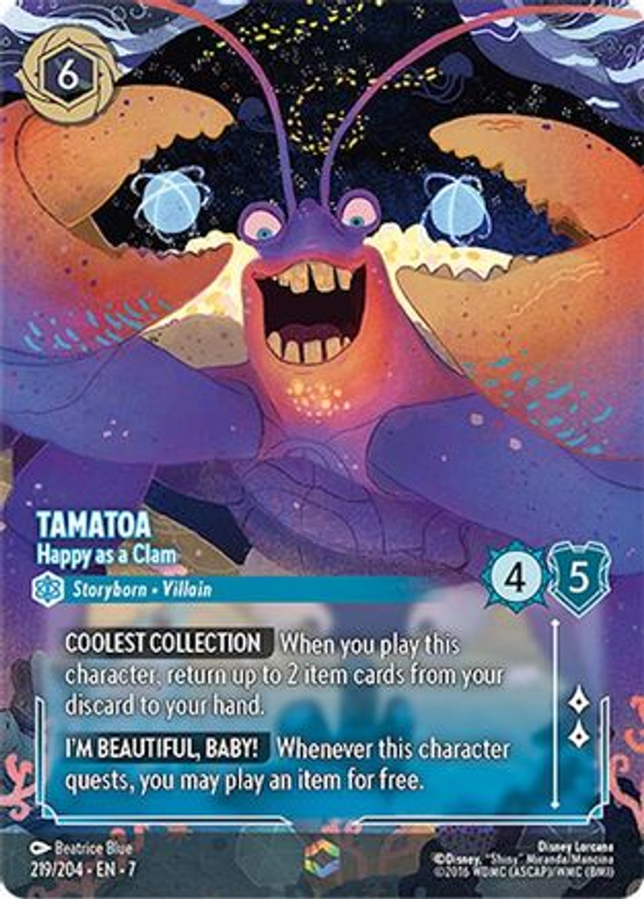 Tamatoa - Happy as a Clam (Enchanted) (219/204) - Archazias