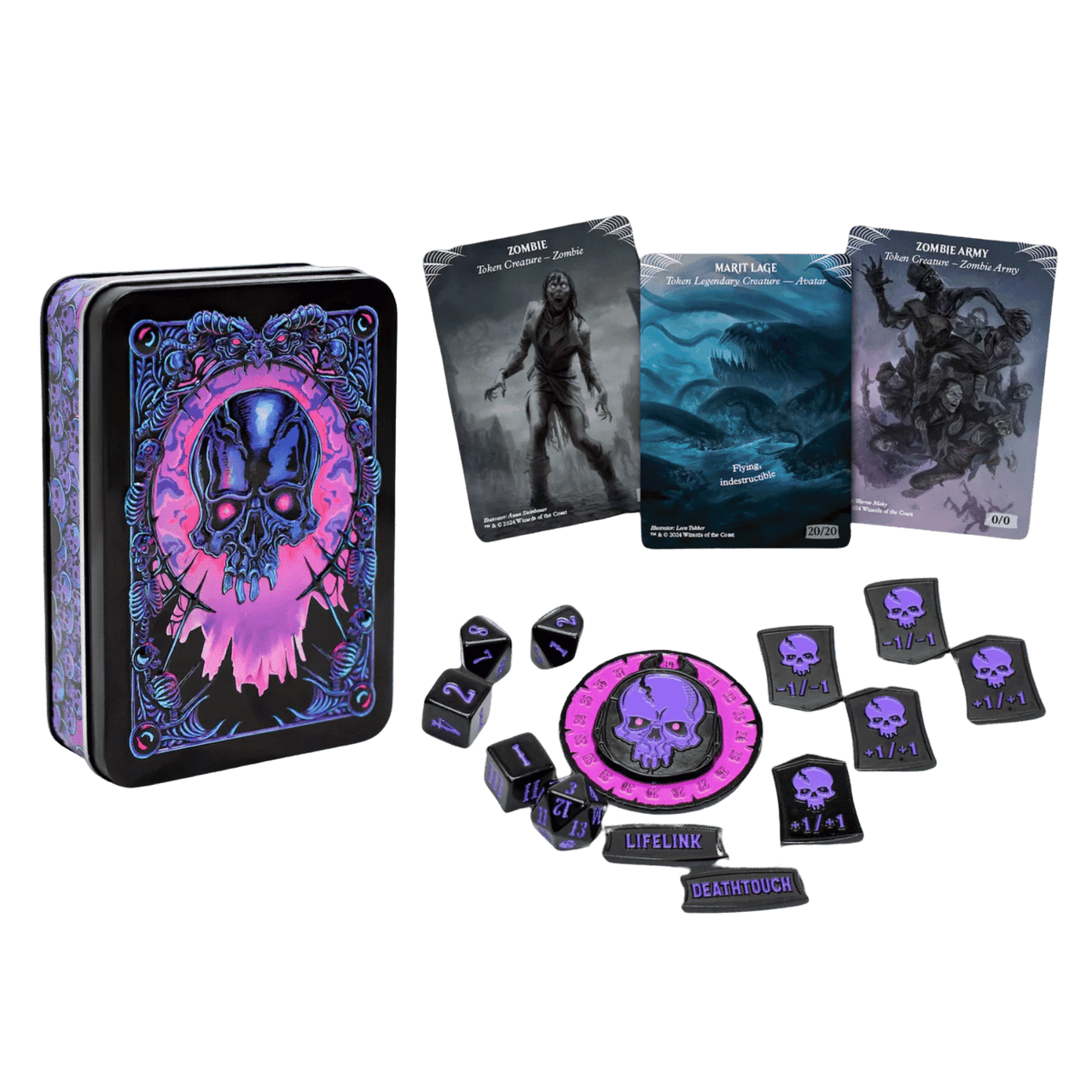 Magic: The Gathering - Black Mana - Token Set - Game Nerdz Magic: The Gathering - Black Mana - Token Set - Game Nerdz