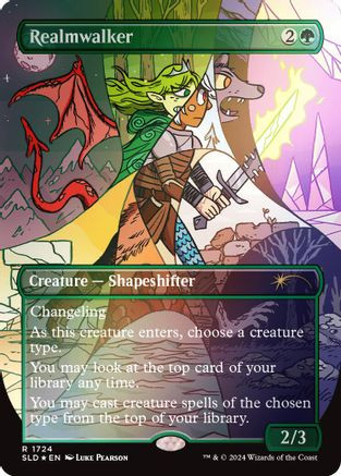 Realmwalker (Rainbow Foil) (SLD-1724) - Secret Lair Drop Series