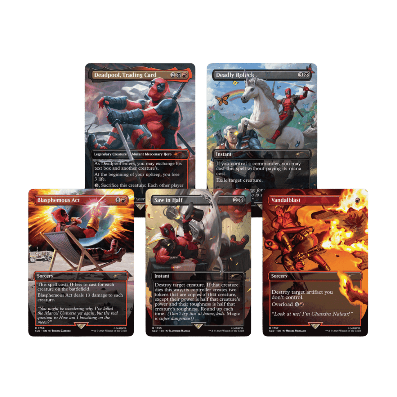 MTG Secret Lair Deadpool Foil 未開封