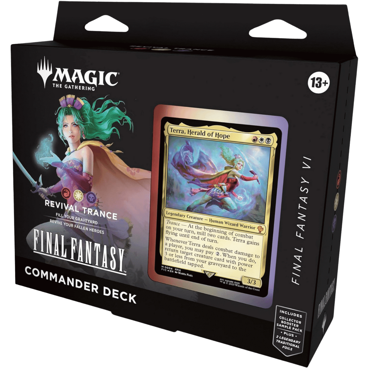 Magic: The Gathering - Final Fantasy - FFVI Revival Trance - Commander Deck  - Game Nerdz
