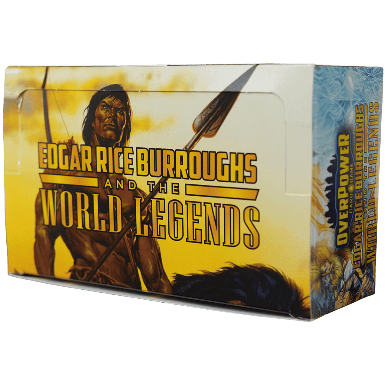 overpower booster box OverPower Edgar Rice Burroughs and the World Legends Booster Display