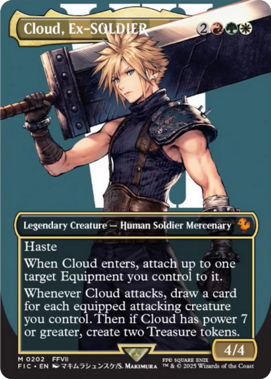 開封済】SLD FINAL FANTASY: Gameover foil Secret Lair x FINAL