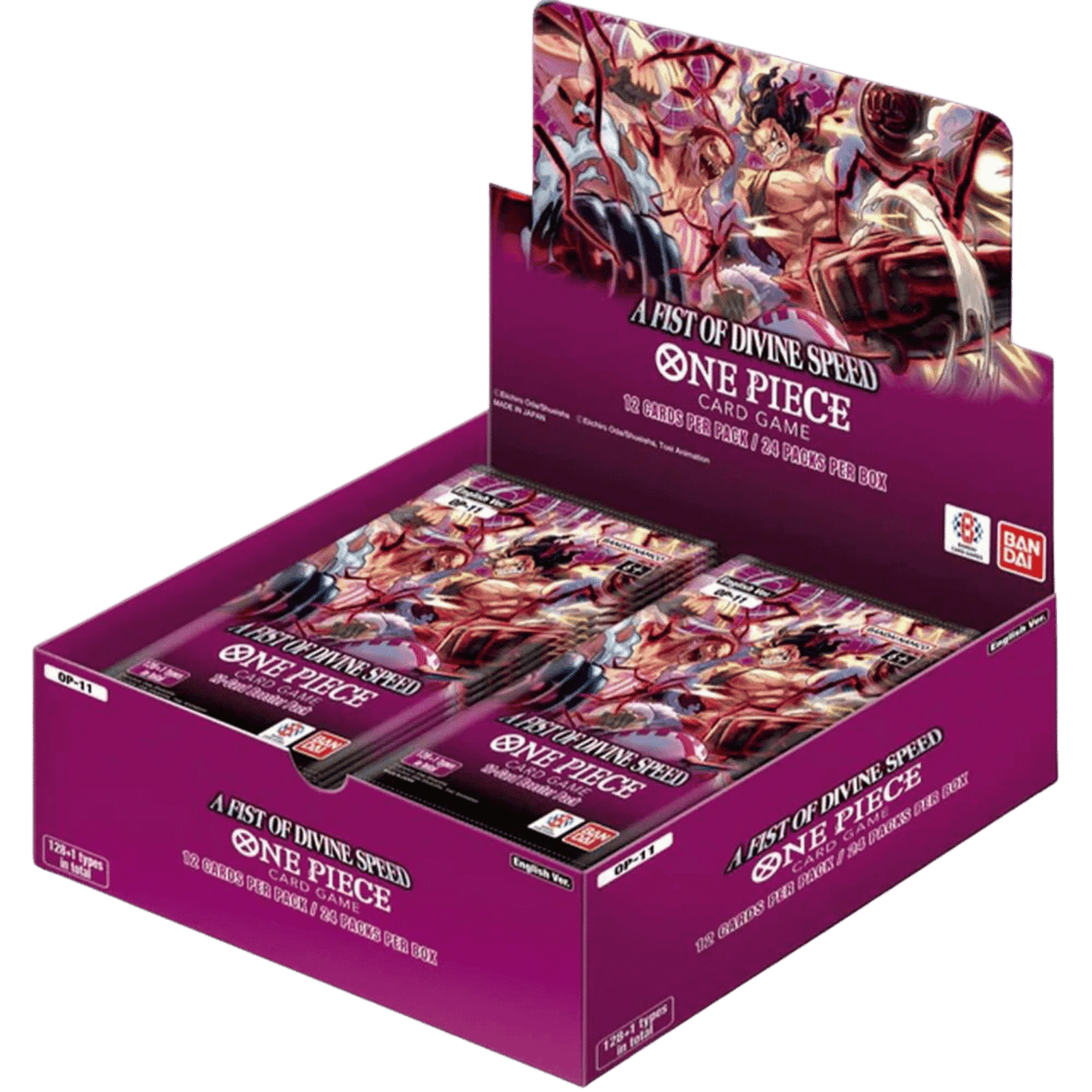 One Piece TCG: A Fist of Divine Speed - Booster Box OP-11 - Game Nerdz