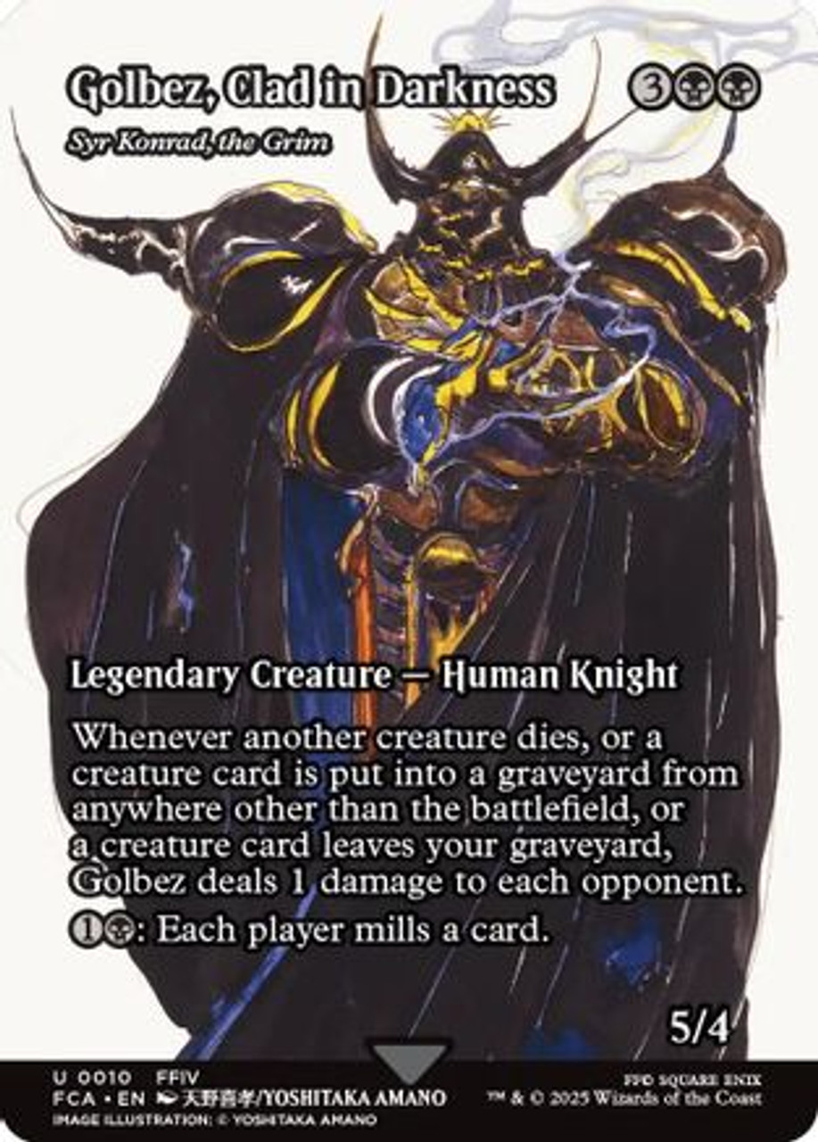 Golbez, Clad in Darkness - Syr Konrad, the Grim (Showcase