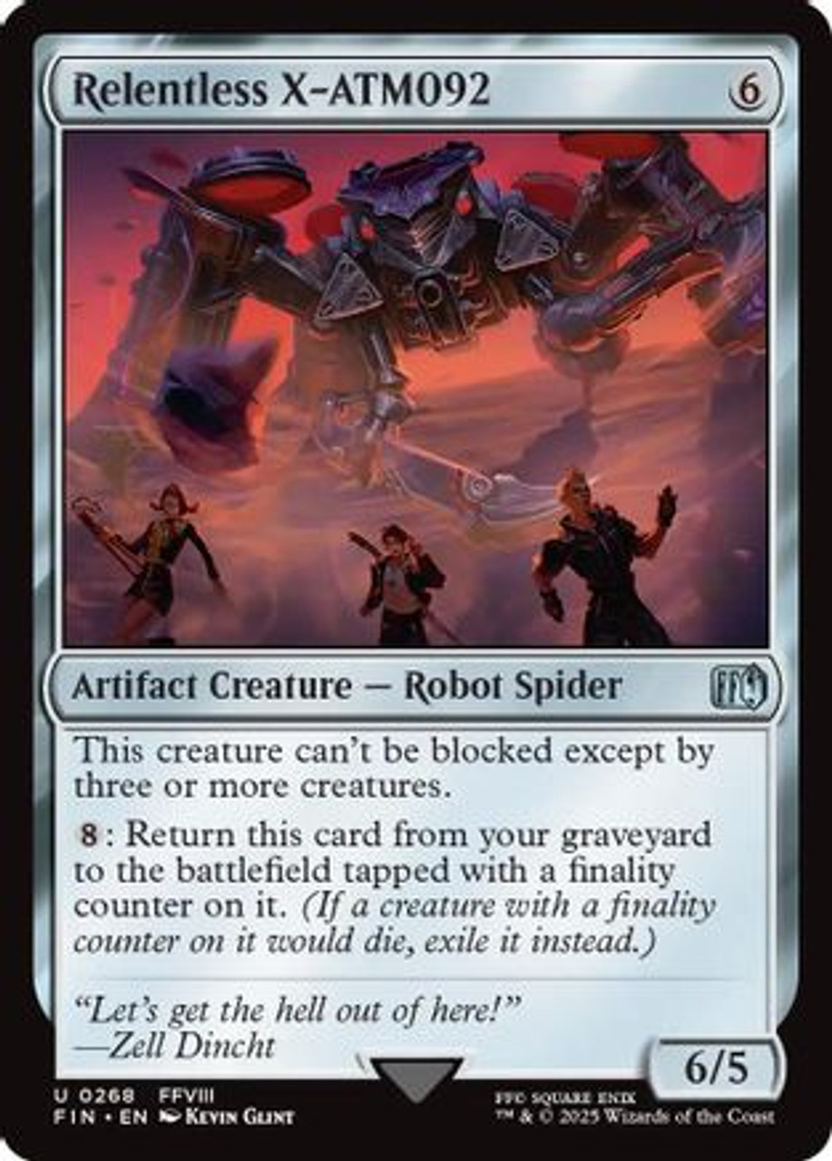 MTG ファイナルファンタジー プロモカード フェイタリズム foil