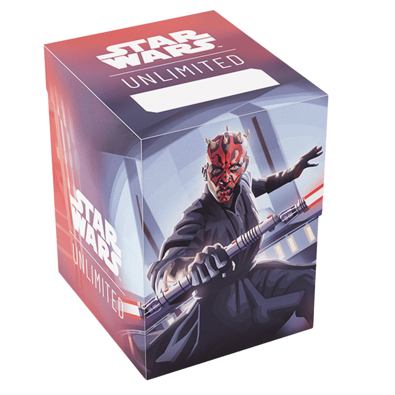 Gamegenic Deck Box: Star Wars Unlimited - Soft Crate - Darth Maul