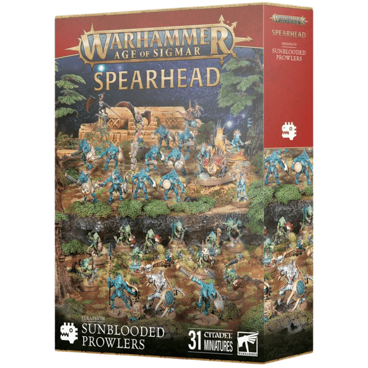 Warhammer Age of Sigmar: Spearhead - Seraphon - Sunblooded