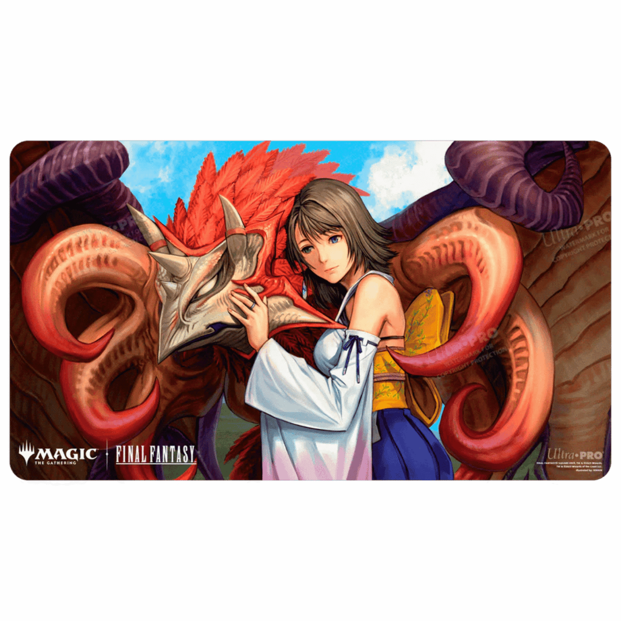 mtg ff ultrapro プレイマット ユウナ ウルトラプロ Ultra Pro Playmat: MTG Final Fantasy - Yuna, Hope of Spira - Game