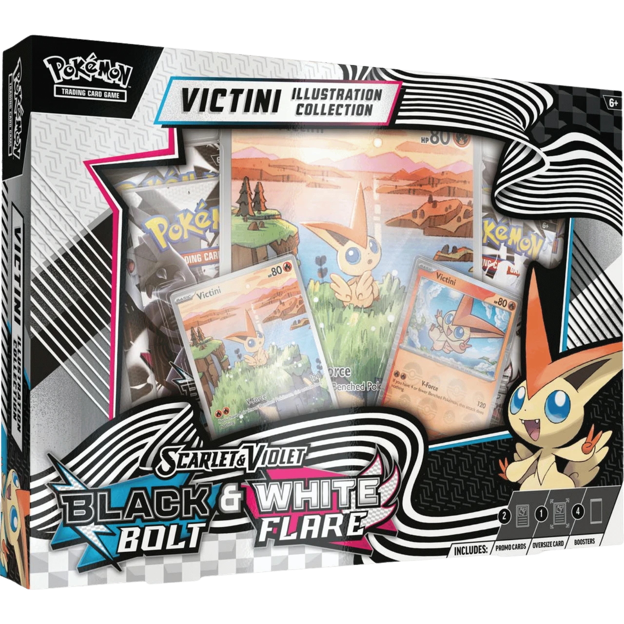 Pokemon: Scarlet & Violet - Black Bolt & White Flare - Victini