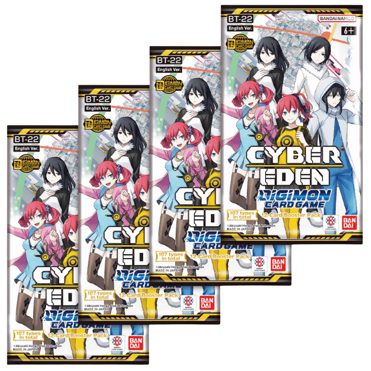 Digimon TCG: Cyber Eden - Booster Box BT22 (Sealed Case) - Game Nerdz