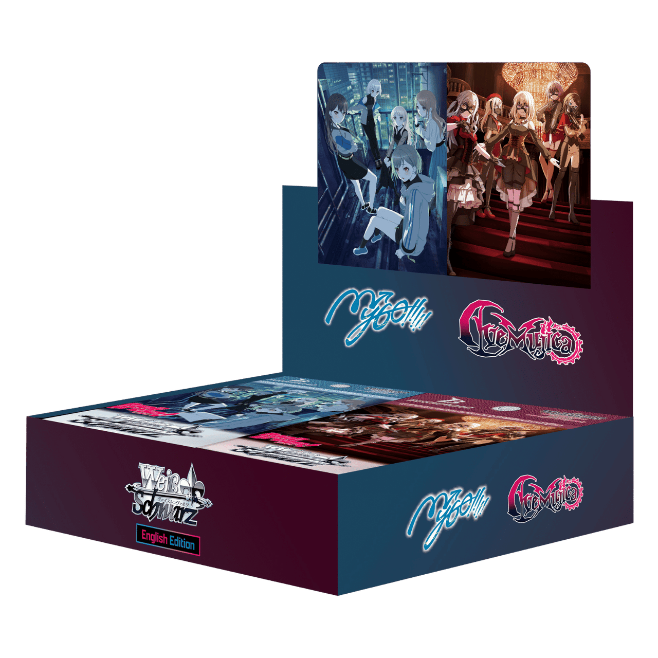 ヴァイスシュヴァルツ MyGO！！！！！ × Ave Mujica box Weiss Schwarz: MyGO!!!!! × Ave Mujica - Booster Box - Game Nerdz