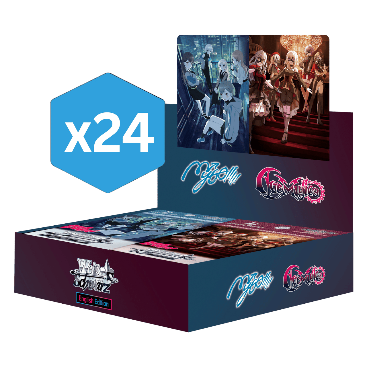 Weiss Schwarz: MyGO!!!!! × Ave Mujica - Booster Box (Sealed Case