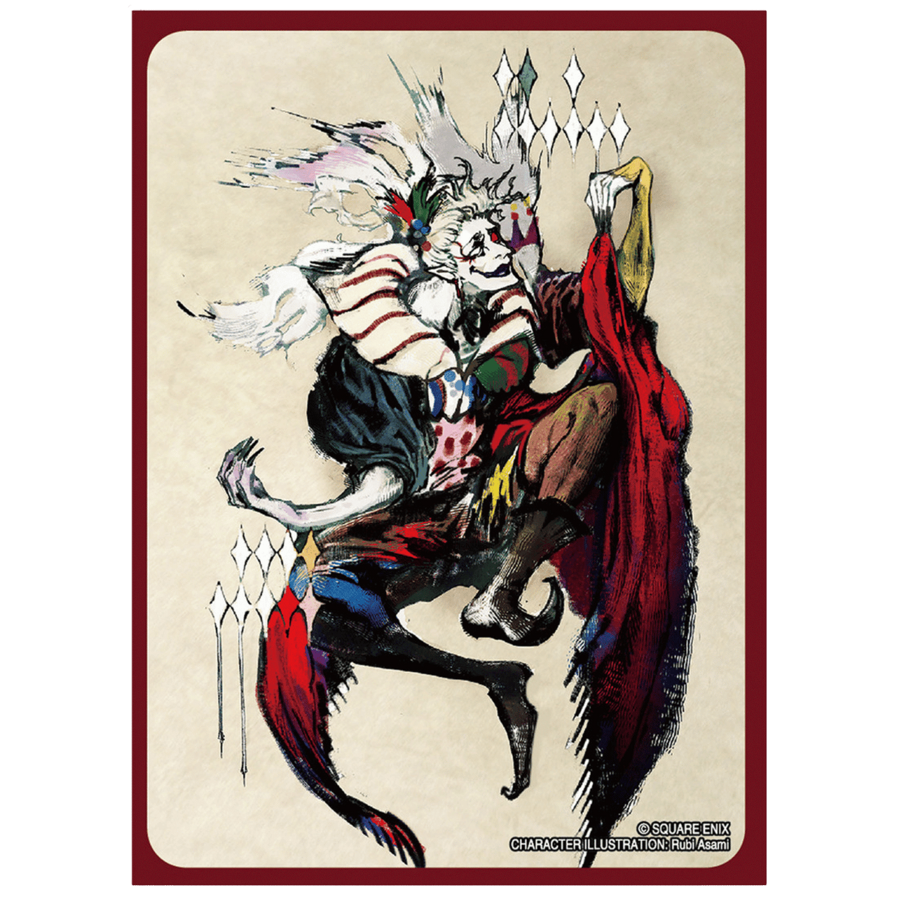 Final Fantasy VI: Kefka FFCSS-12 - Card Sleeves (100ct) - Game Nerdz