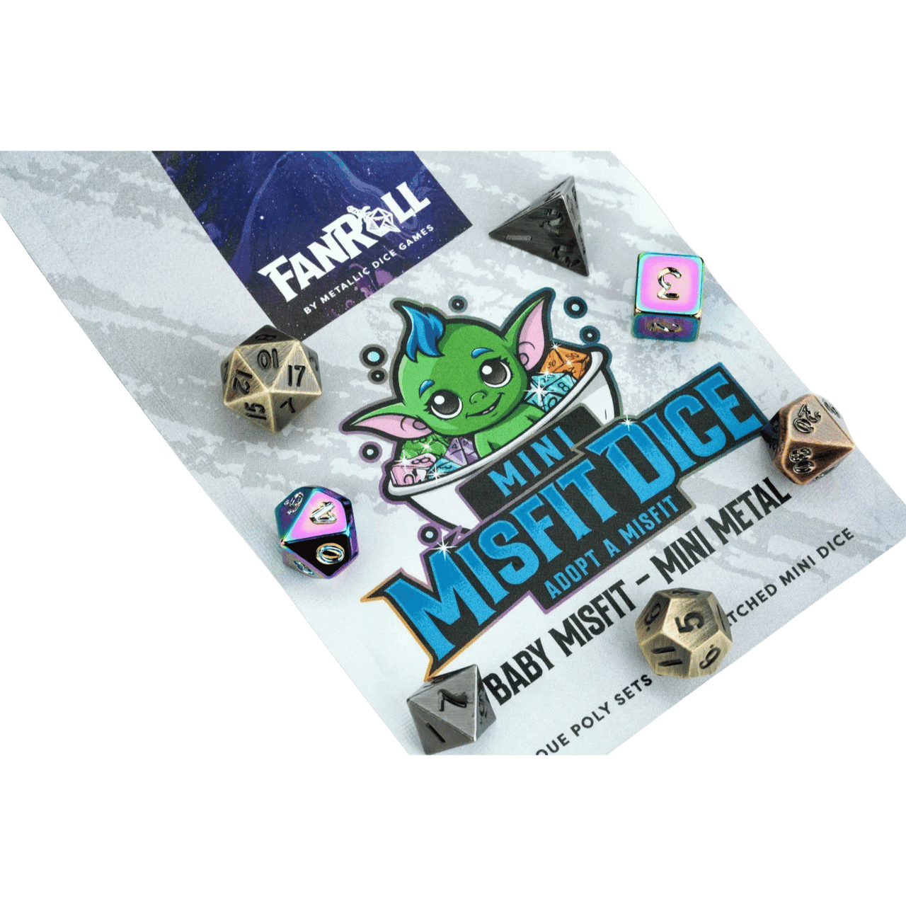 FanRoll: Misfit Dice Adopt a Misfit Mini Polyhedral Blind Pack