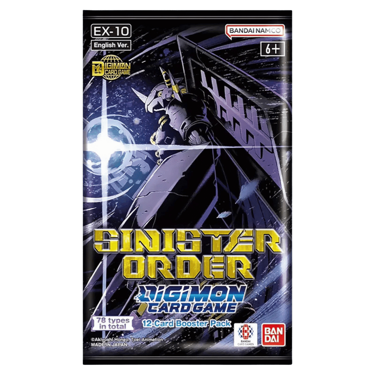 Digimon TCG: Sinister Order - Extra Booster Box EX10 (Sealed Case