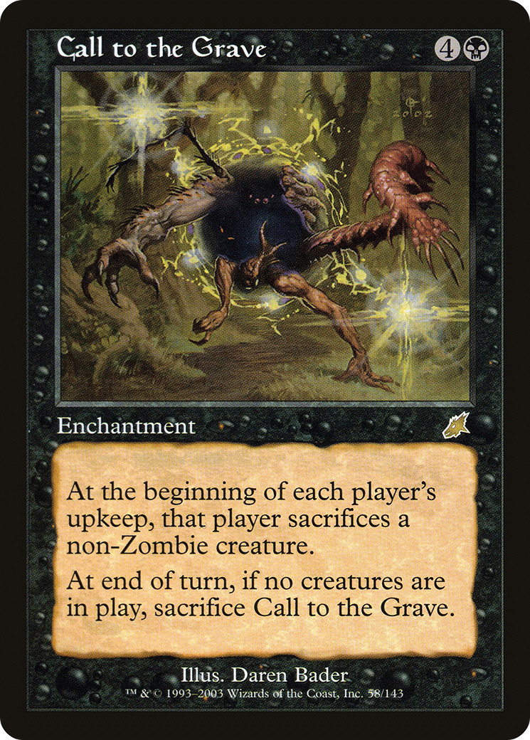 Call to the Grave (SCG-058) - Scourge - Game Nerdz