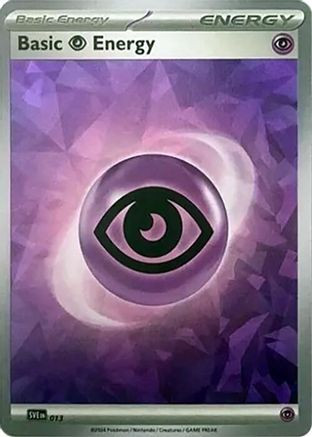 Basic Psychic Energy (Cracked Ice Holo) 13 - SVE Scarlet Violet