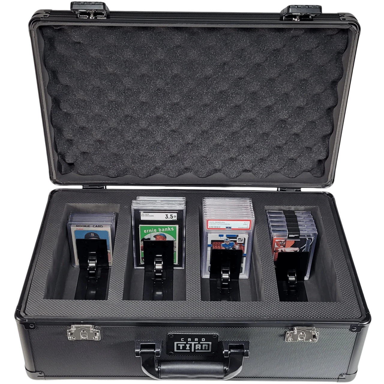 Card Titan: Card Vault Trading Card Storage Box - 4 Row - Game Nerdz