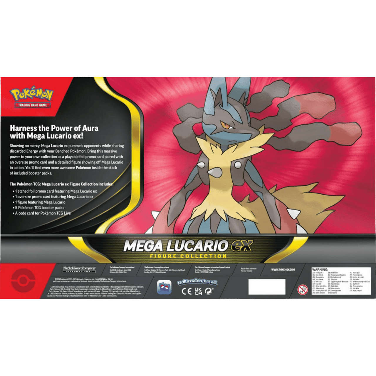 Mega Lucario - ex Figure Collection - Pokemon Mega Lucario - ex Figure Collection - Pokemon