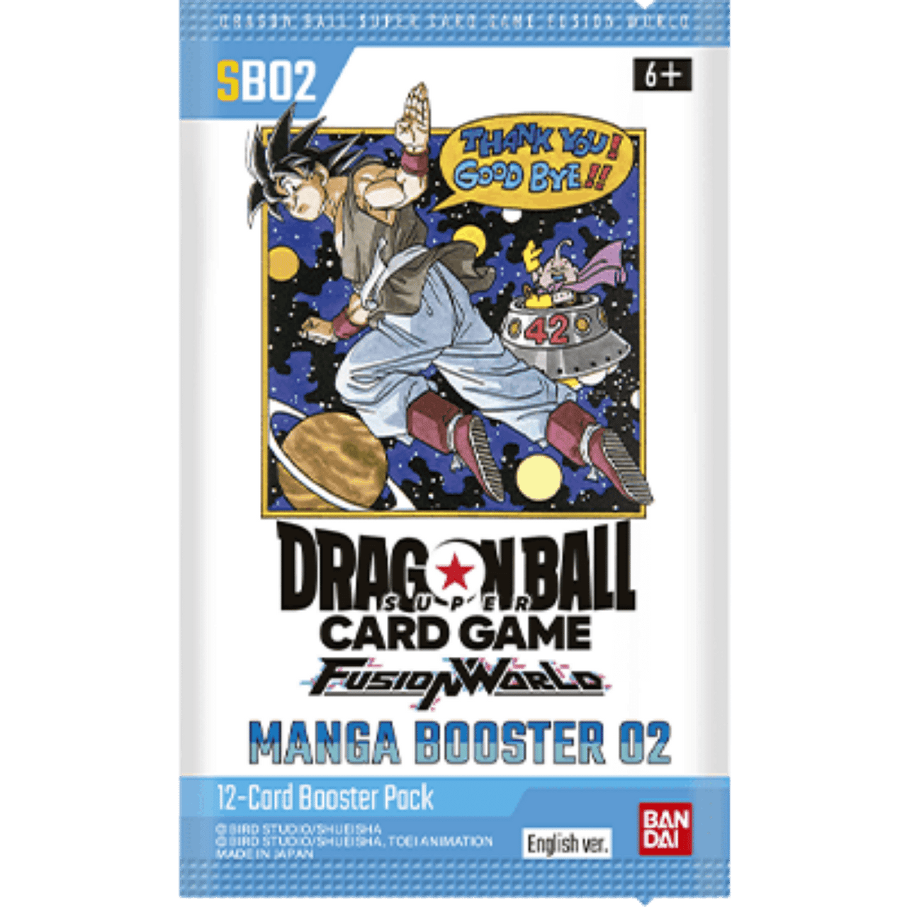 fusion world manga booster box Dragon Ball Super TCG Fusion World Manga (SB-02) Booster 12-Box Case