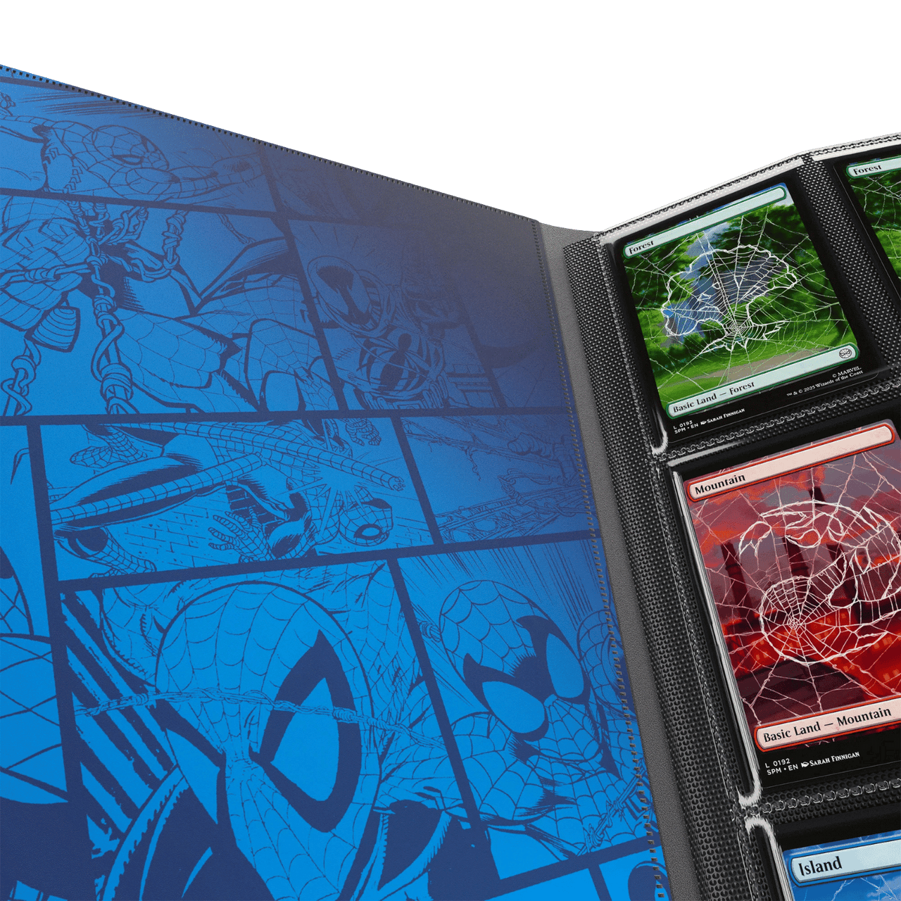 spiderman card binder Magic: The Gathering Marvel's Spider-Man & Spider-Gwen 18-POCKET ALBUM CARD PLACEHOLDER Marvel's Spider-man -
