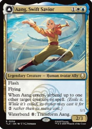 Mtg アバター ネオ 素早き救済者、アン/Aang, Swift Savior Aang, Swift Savior (TLA-204) - Avatar: The Last Airbender - Game Nerdz