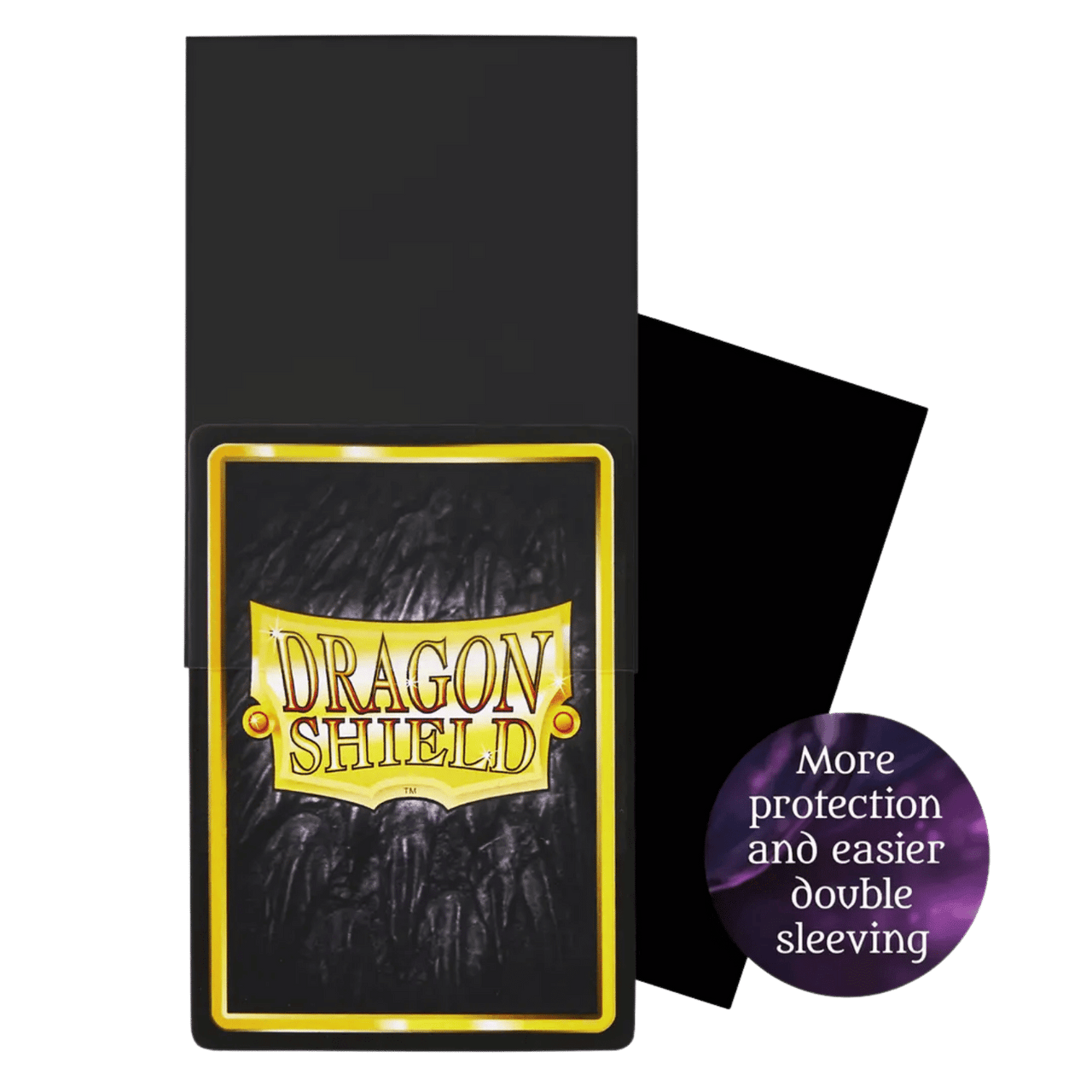 double dragon card sleeves Shield | Matte Dual Standard Size | 100 CT - Smooth & Tough Premium TCG Sleeves you will be sure you can go safe Dragon Shield Standard Size Inner