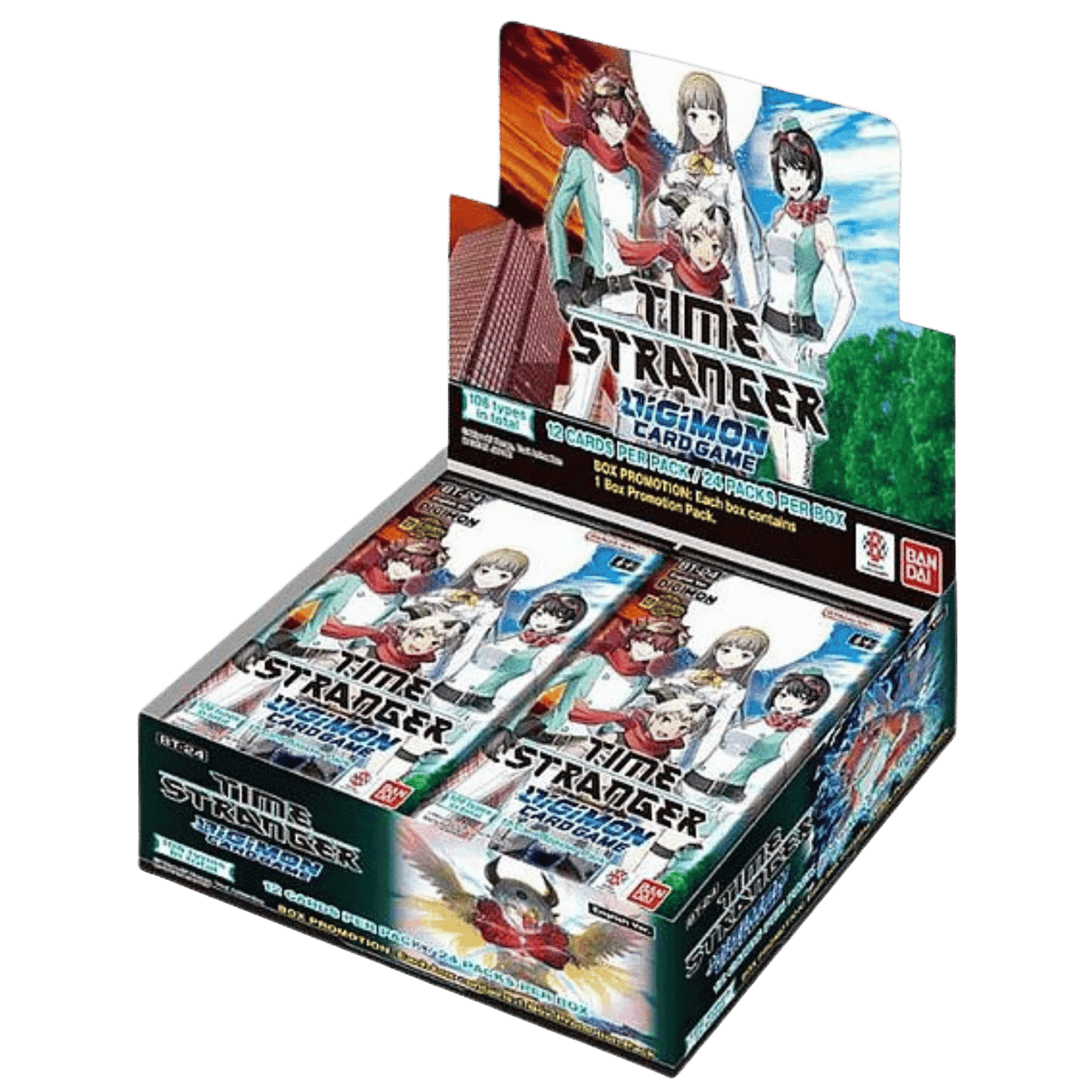digimon bt4 booster box Digimon BT-24 Time Stranger Booster Box main image 0