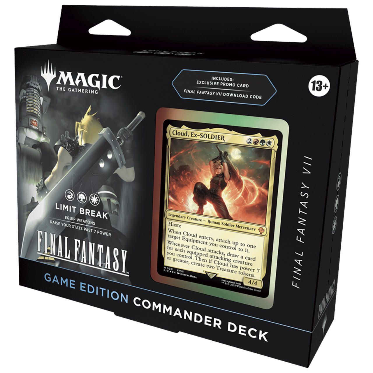 Magic: The Gathering × Final Fantasy x 7 Magic: The Gathering - Final Fantasy VII - Limit Break - Commander
