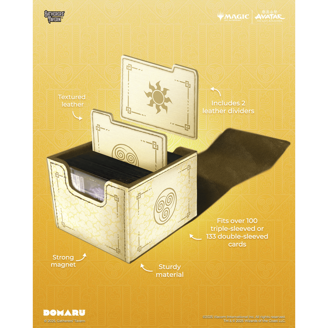 Gatherers' Tavern: MTG Avatar: The Last Airbender - Air - DOMARU Deck Box -  Game Nerdz