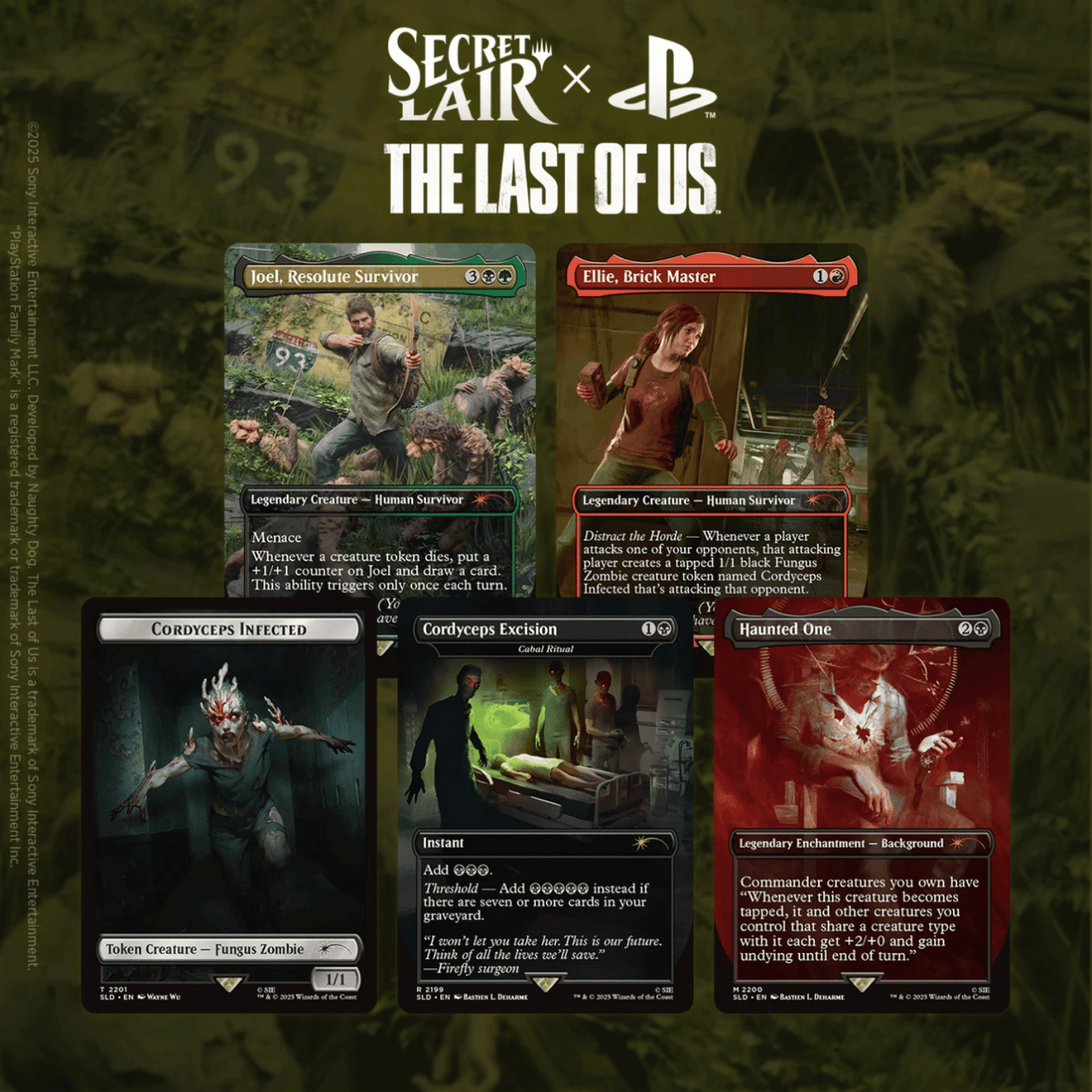 Magic: The Gathering - Secret Lair x Playstation The Last of Us