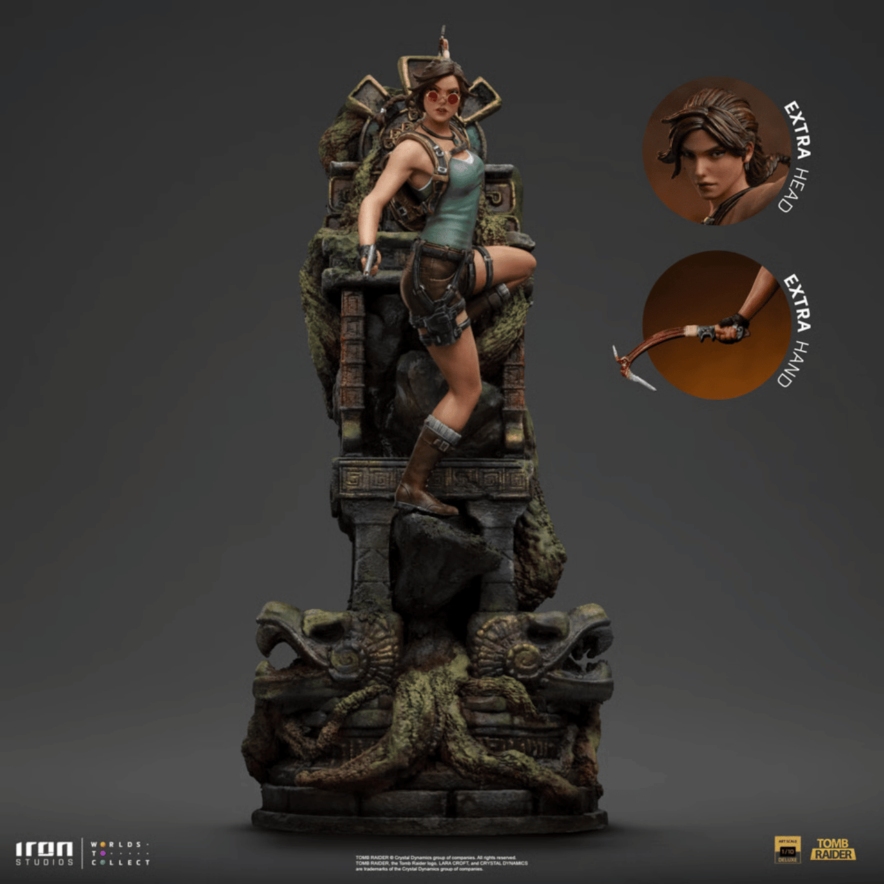 Figurine Lara Croft Tomb Raider Legend – Atlas – Exploratrice Sous Blister