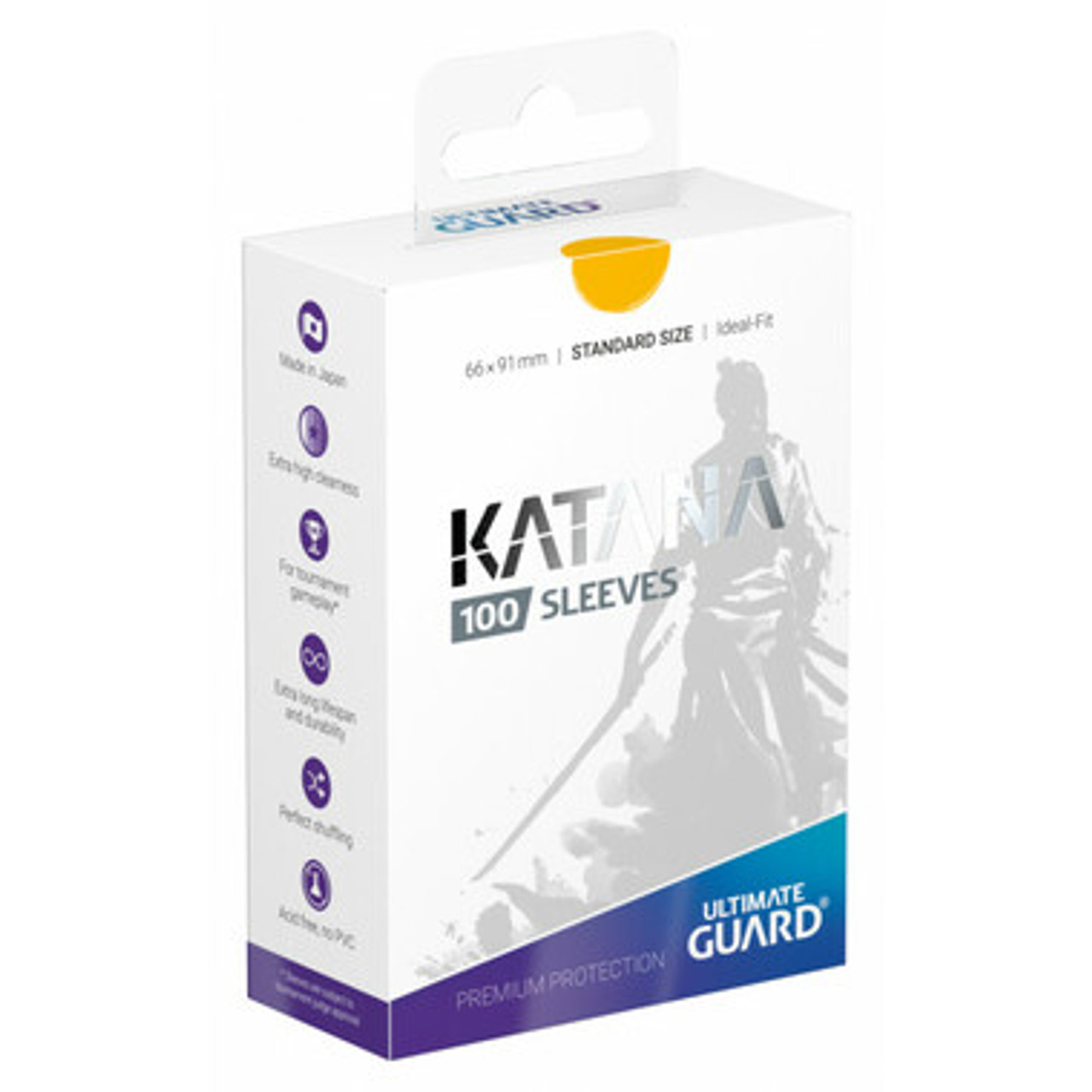 Amazon.com: Ultimate Guard Katana Sleeves Blue Standard Size