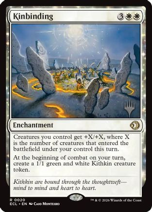 Kinbinding (PPECL-020) - Promo Pack: Lorwyn Eclipsed、Wizards of the Coast、kayou