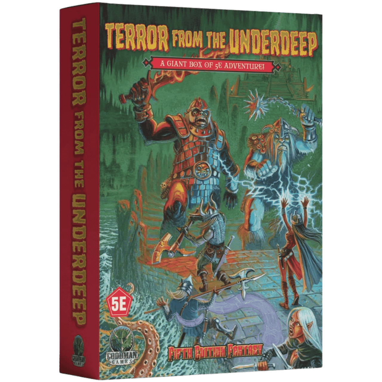 Fifth Edition Fantasy RPG: Terror from the UnderDeep - Game Nerdz
