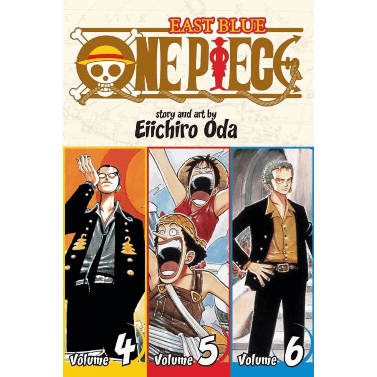 Shonen Jump Manga: One Piece - Omnibus Edition Vol. 2 (4-5-6)、Viz Media、kayou