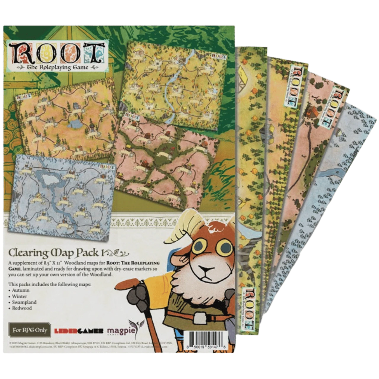 Root Rpg Map.pdf Root RPG: Ruins & Expeditions - Clearing Map Pack 1 - Game Nerdz