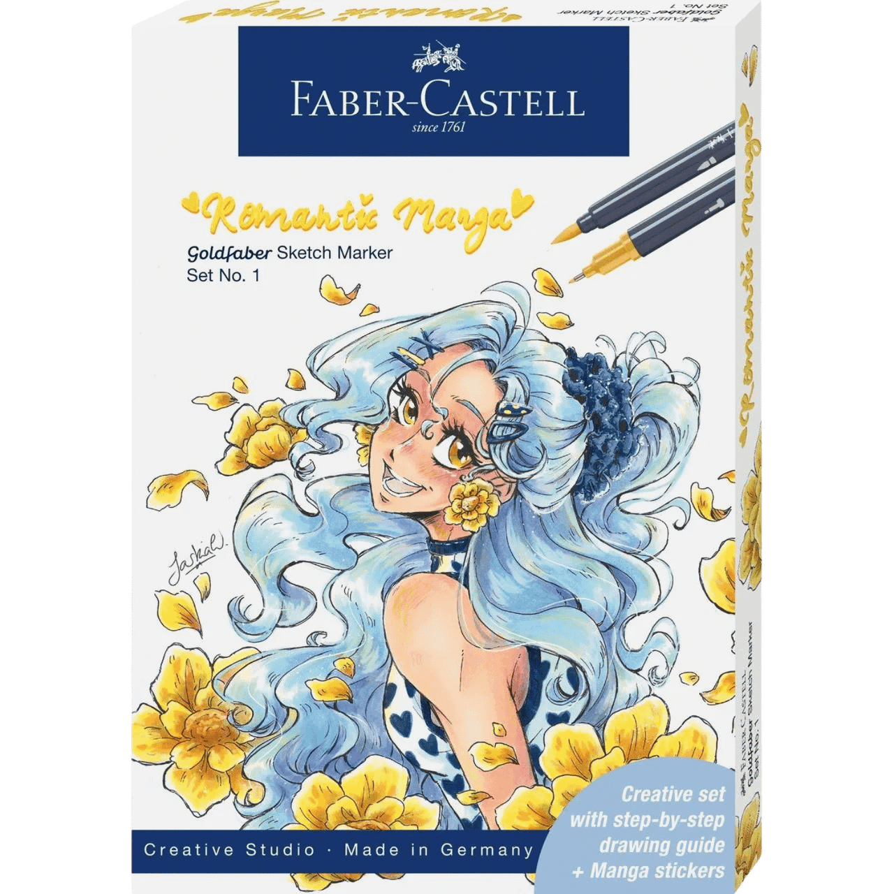 Goldfaber Sketch Marker: Set No. 1 - Romantic Manga、Faber-Castell、kayou