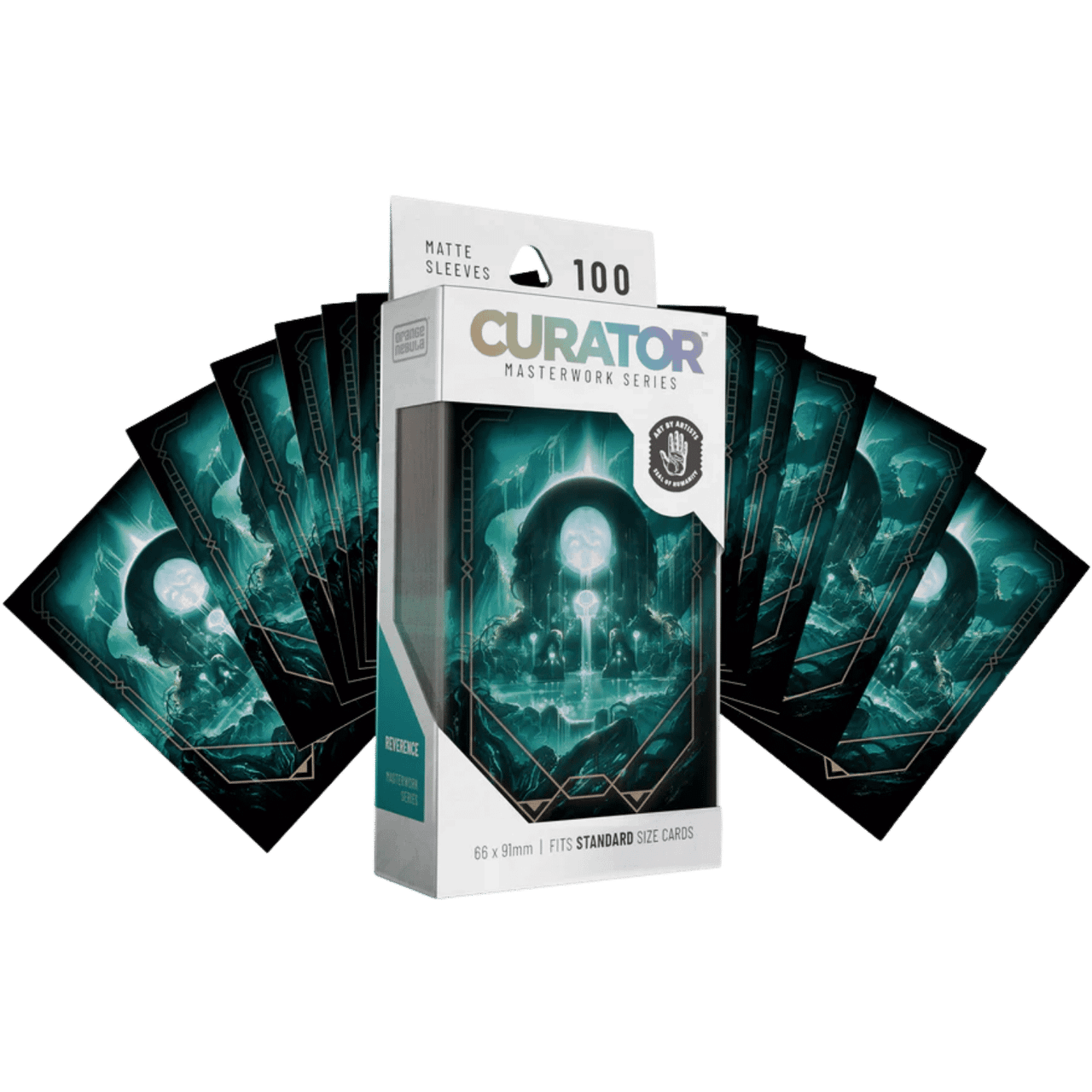 Curator Masterworks Sleeves: Reverence - Matte Standard Size (100ct) (Add to cart to see price)、Orange Nebula、kayou
