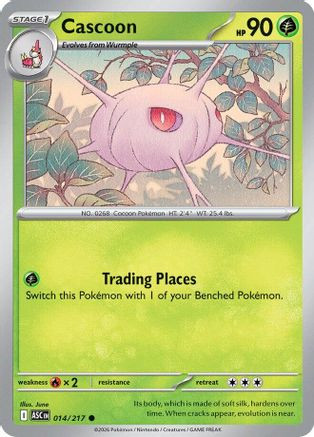 Cascoon 14 - ME Ascended Heroes、The Pokémon Company、kayou