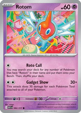 Rotom 92 - ME Ascended Heroes、The Pokémon Company、kayou