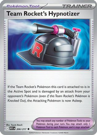 Team Rocket's Hypnotizer 206 - ME Ascended Heroes、The Pokémon Company、kayou