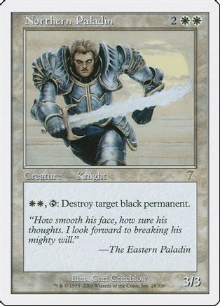 Northern Paladin (7ED-028) - 7th Edition、Wizards of the Coast、kayou