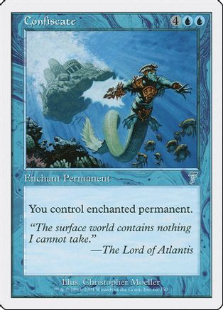 Confiscate (7ED-065) - 7th Edition Foil、Wizards of the Coast、kayou