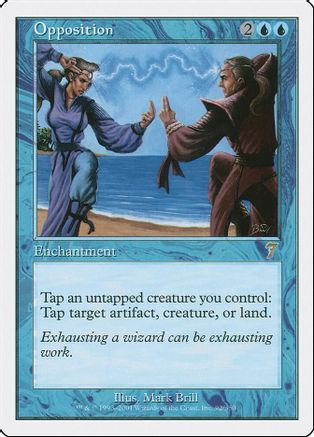 Opposition (7ED-092) - 7th Edition Foil、Wizards of the Coast、kayou